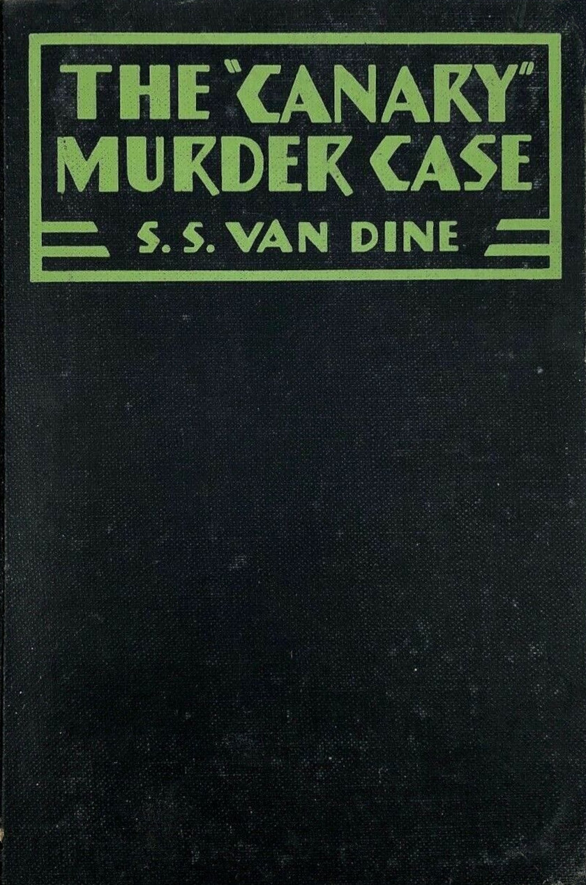 The “Canary” Murder Case