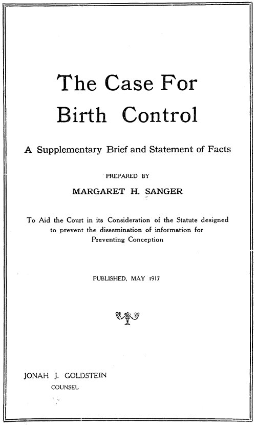 The Case For Birth Control