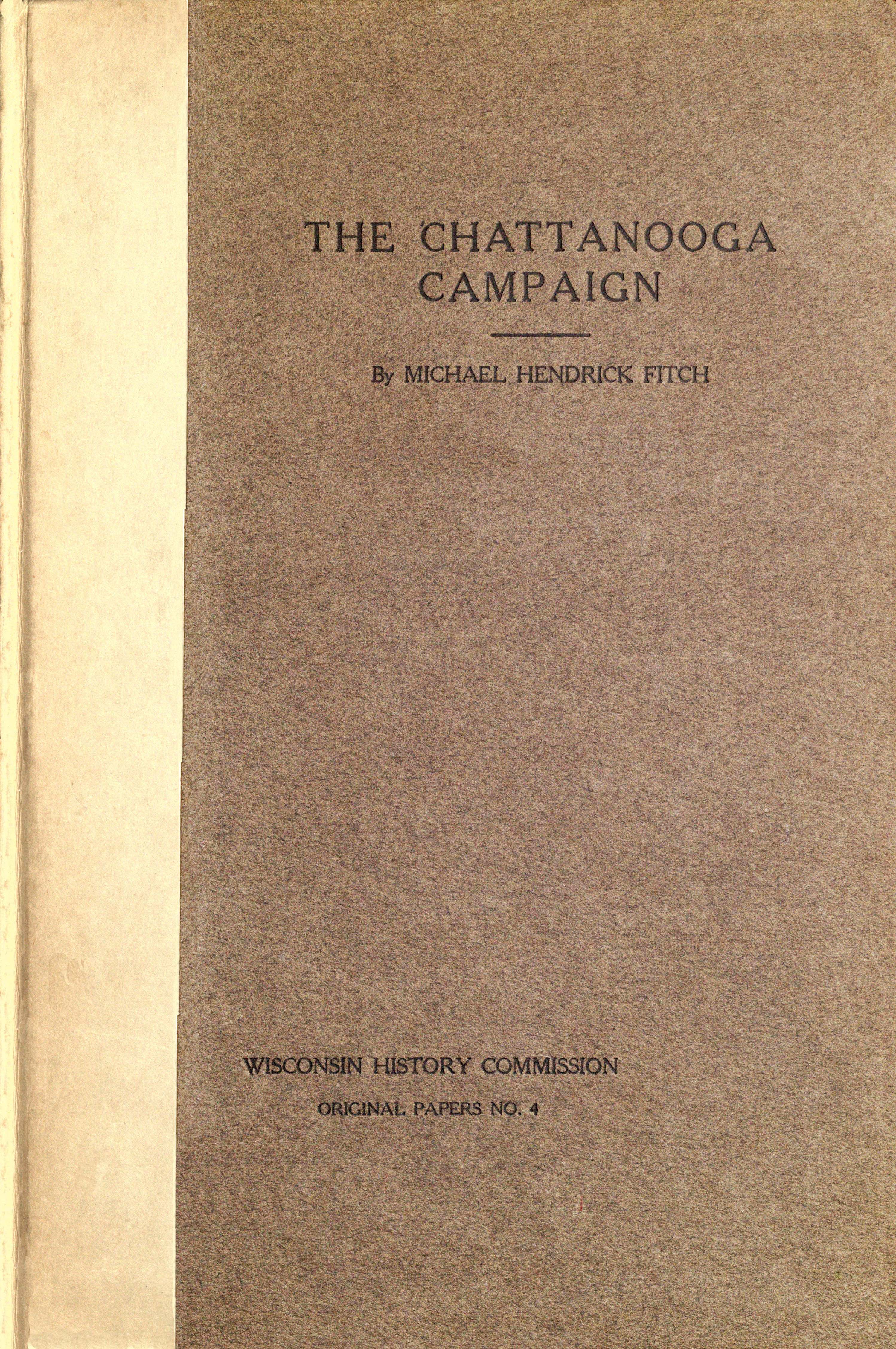 The Chattanooga campaign
