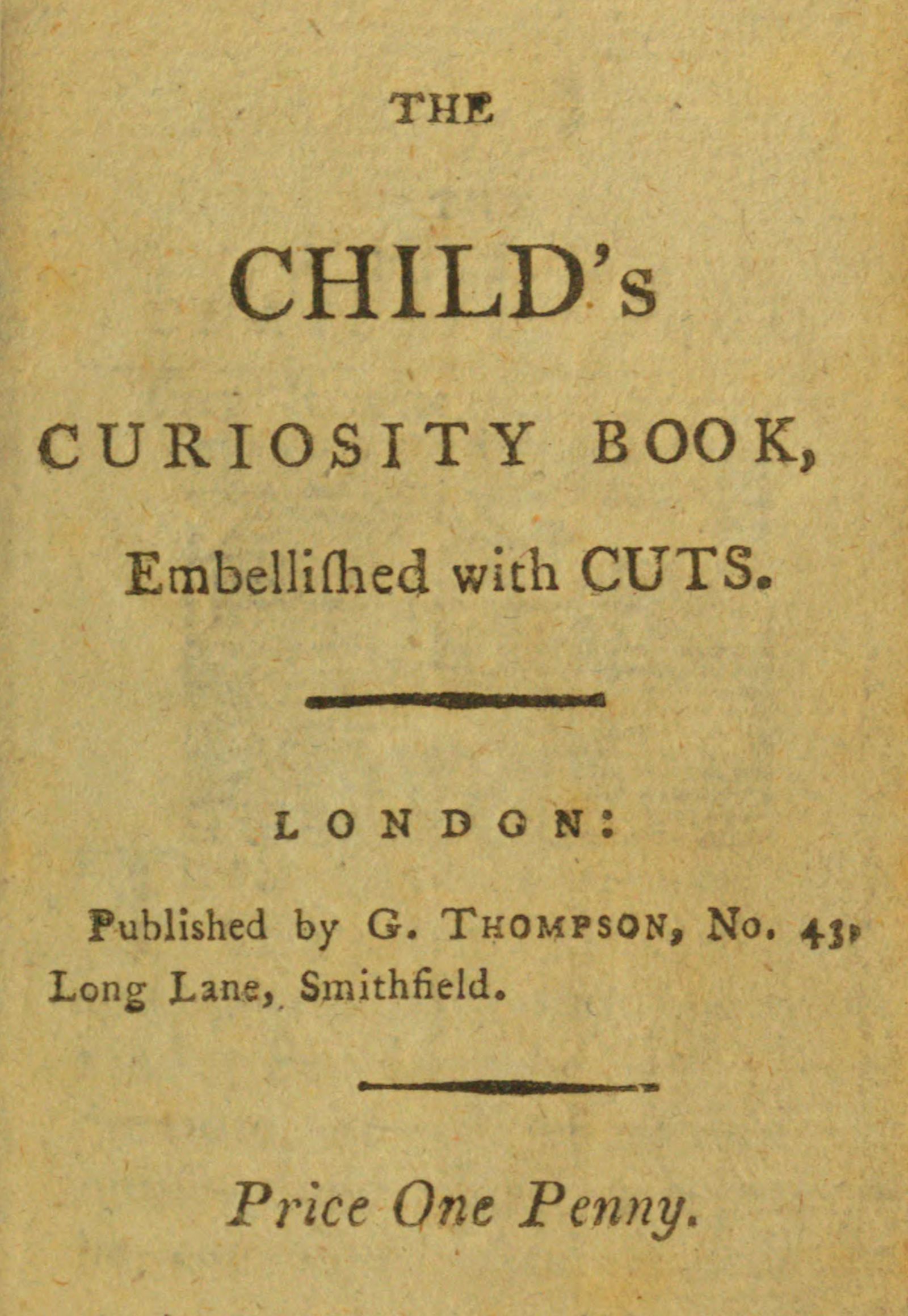 The Child’s Curiosity Book