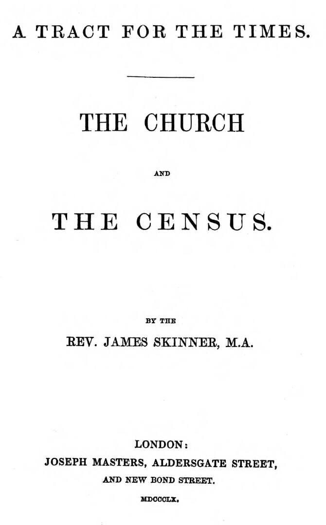 The Church and the Census