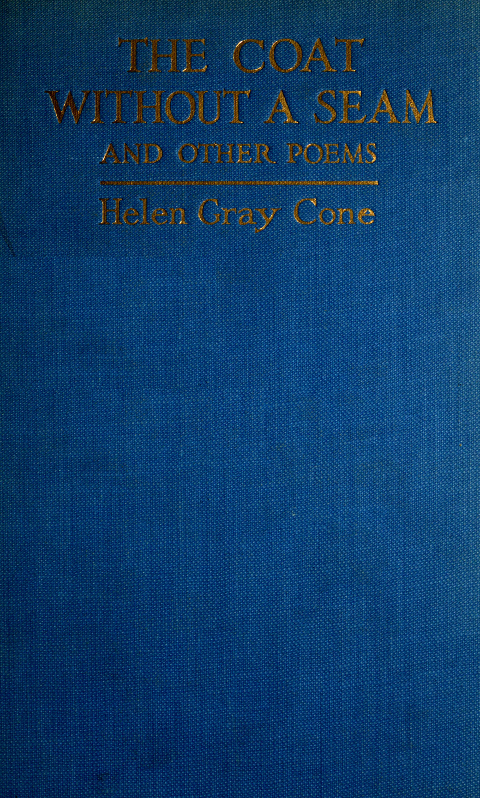 The coat without a seam and other poems
