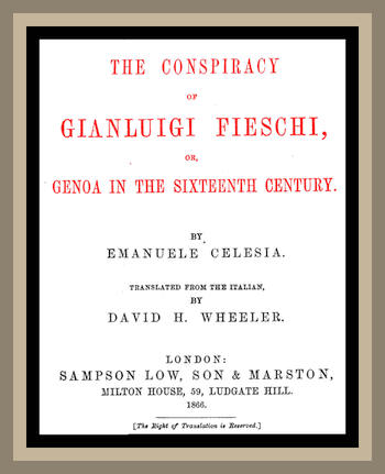 The conspiracy of Gianluigi Fieschi
