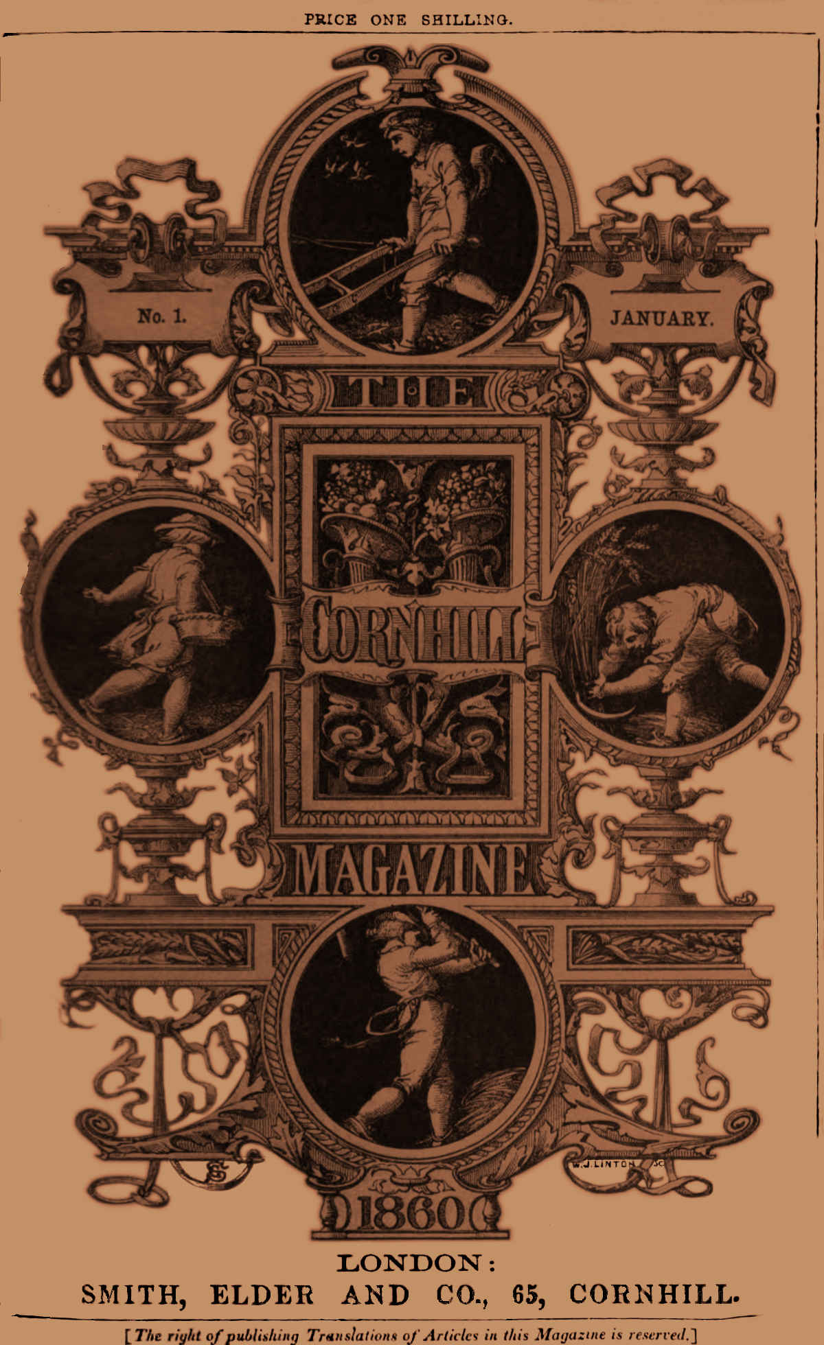 The Cornhill Magazine Vol 1 No 1