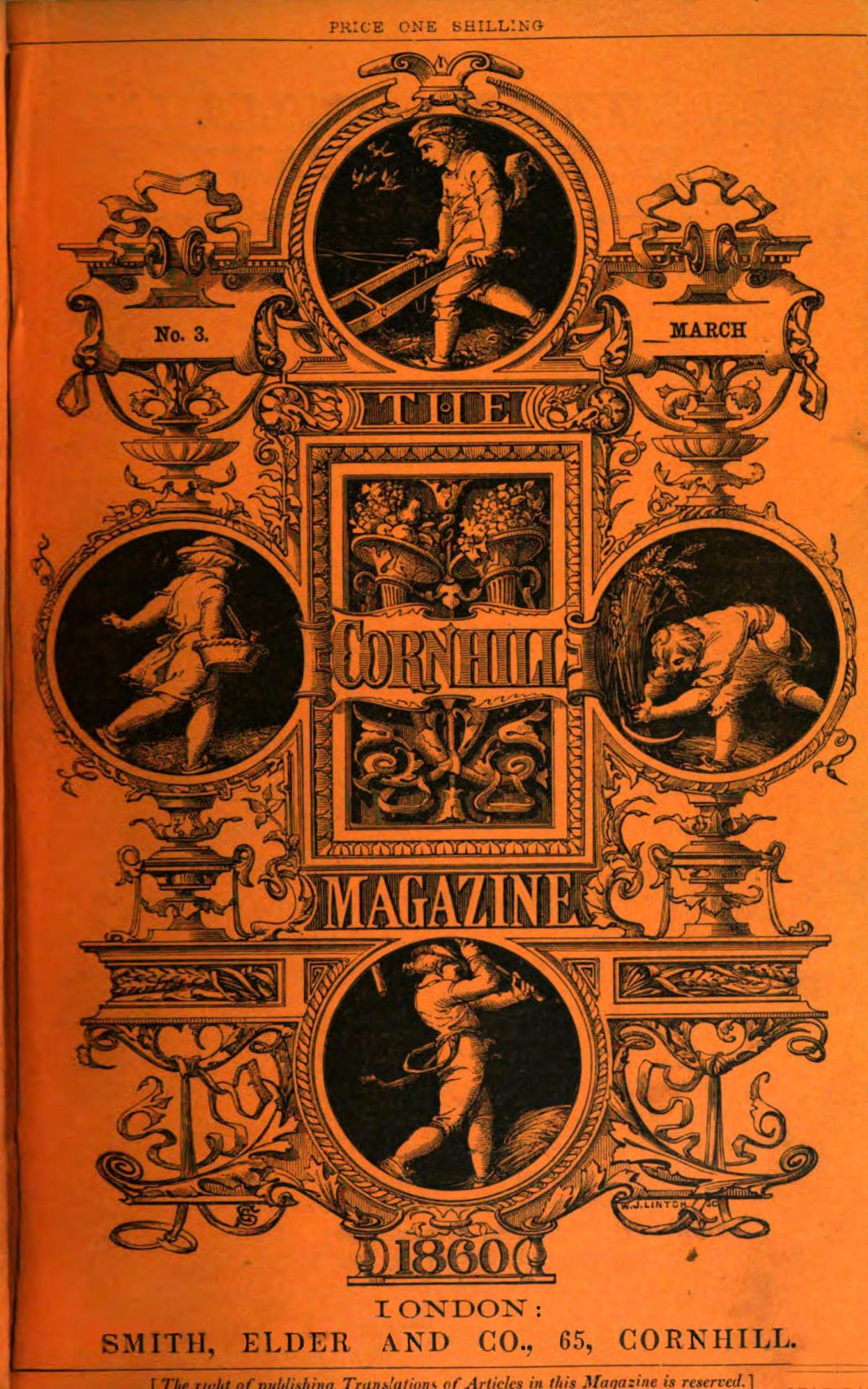 The Cornhill Magazine (Vol. I, No. 3)