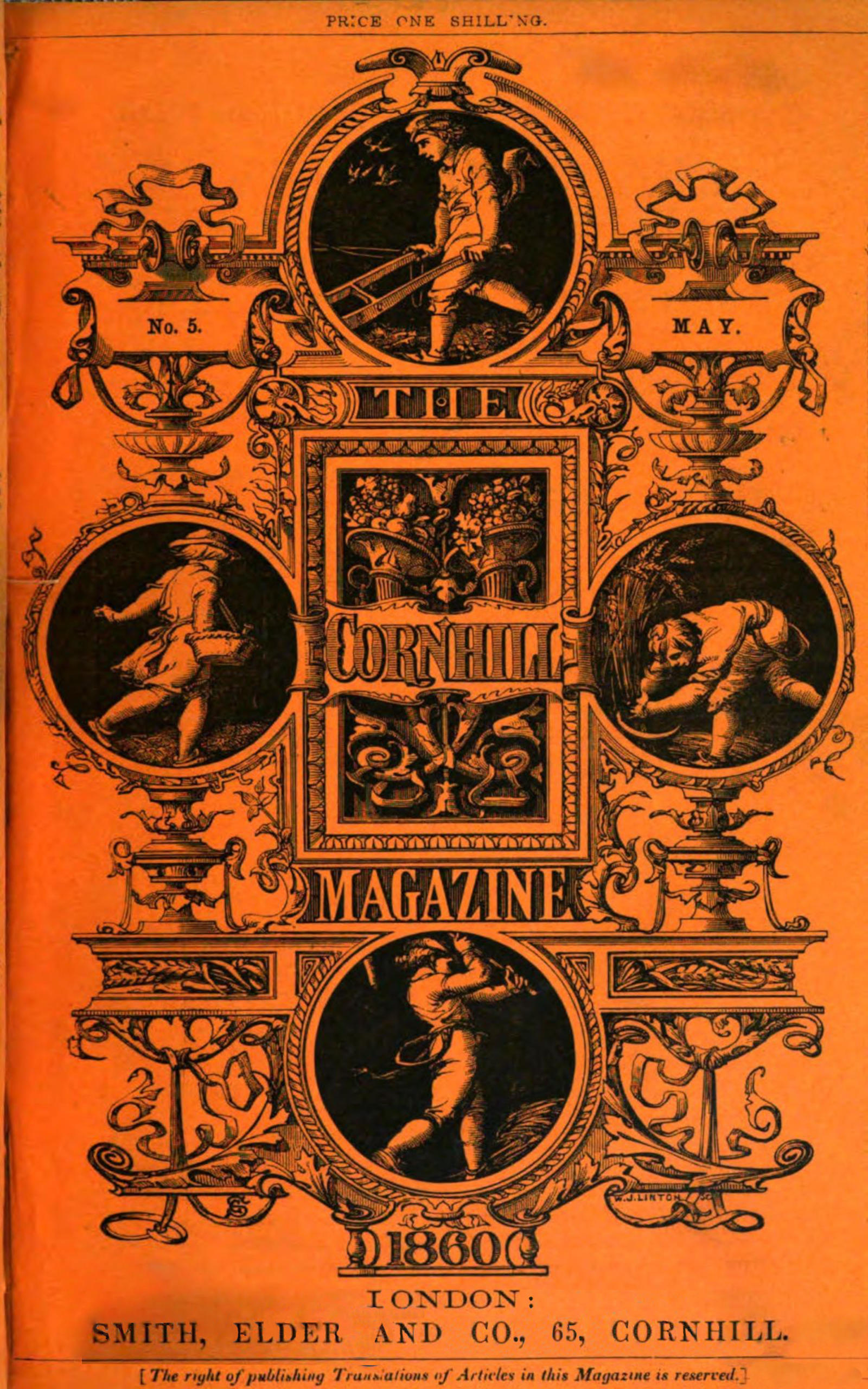 The Cornhill Magazine (Vol. I, No. 5)
