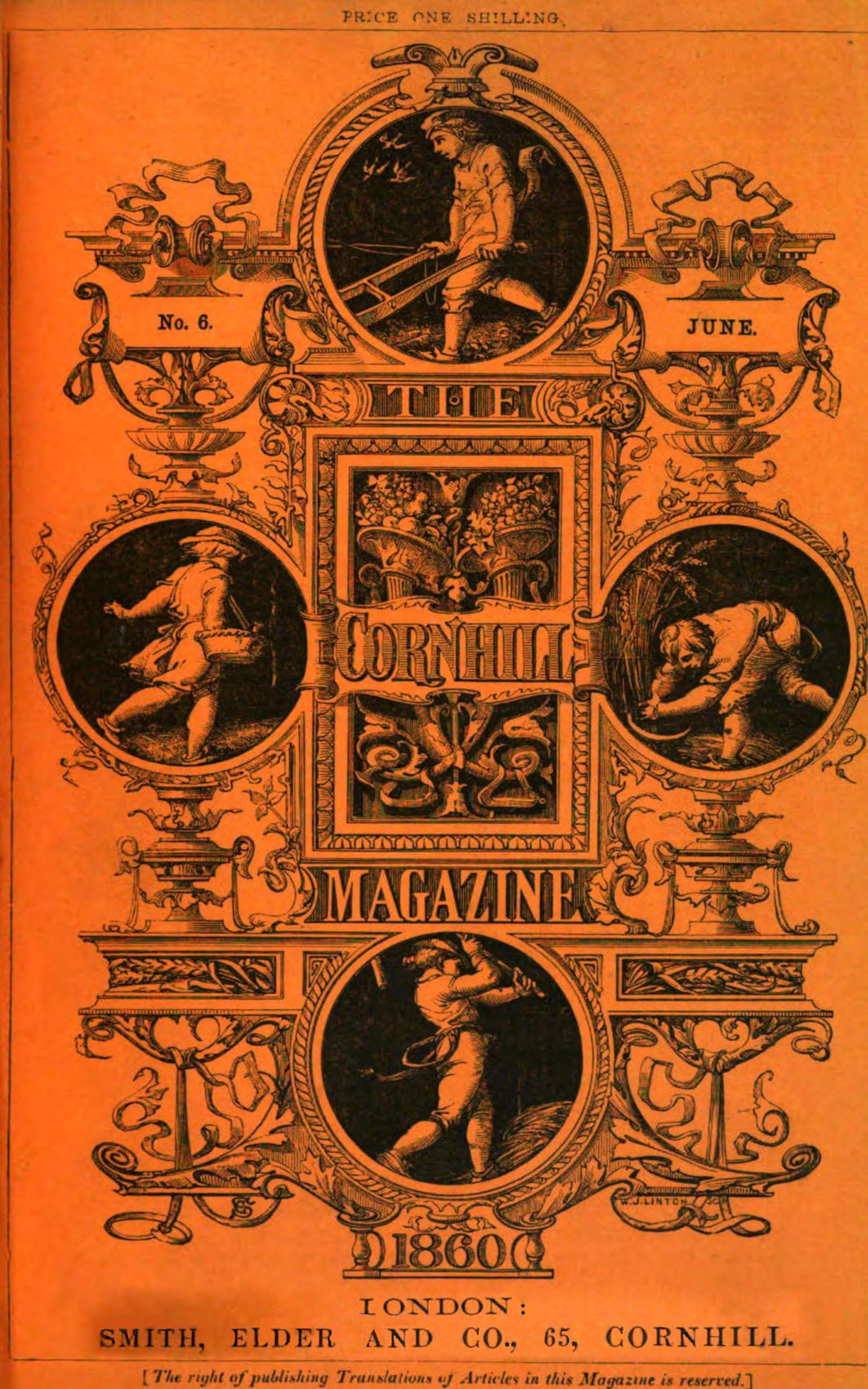 The Cornhill Magazine (Vol. I, No. 6)