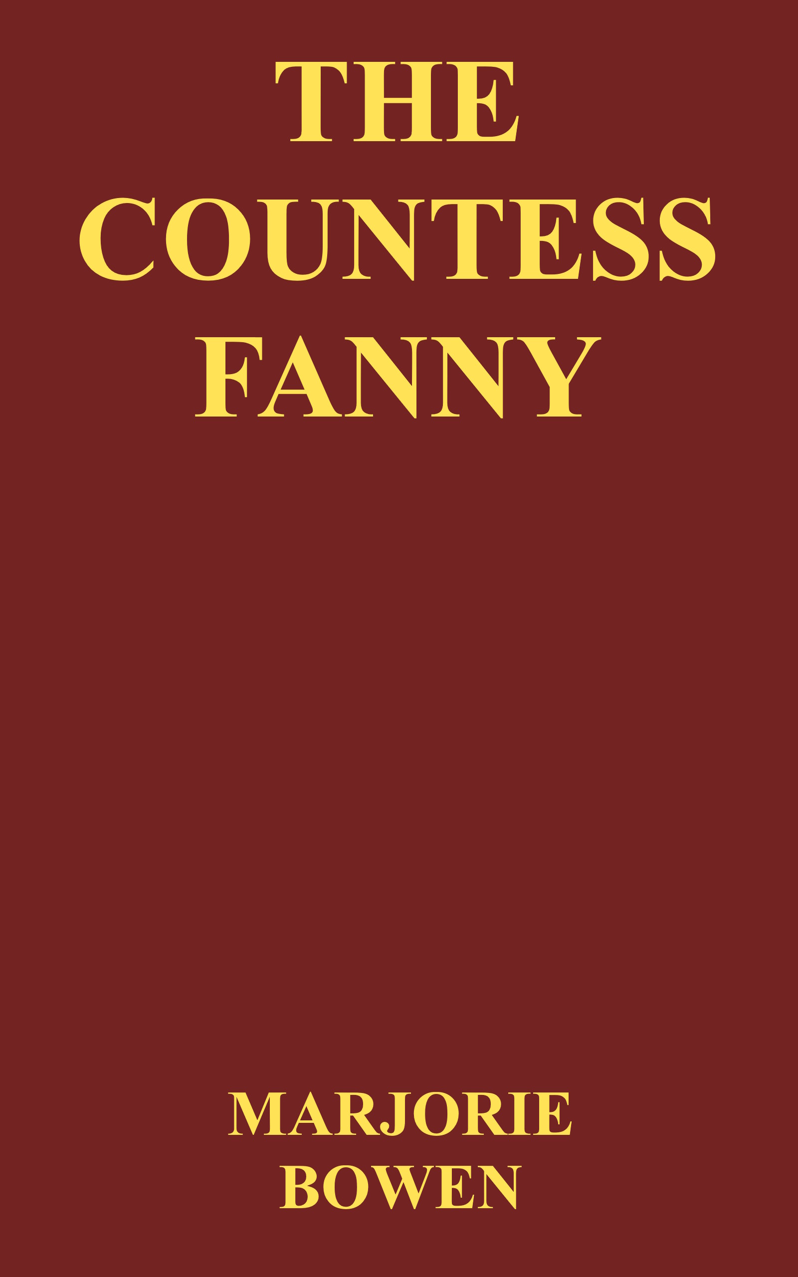 The countess Fanny