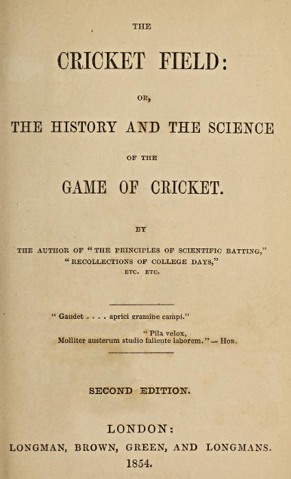 The Cricket Field