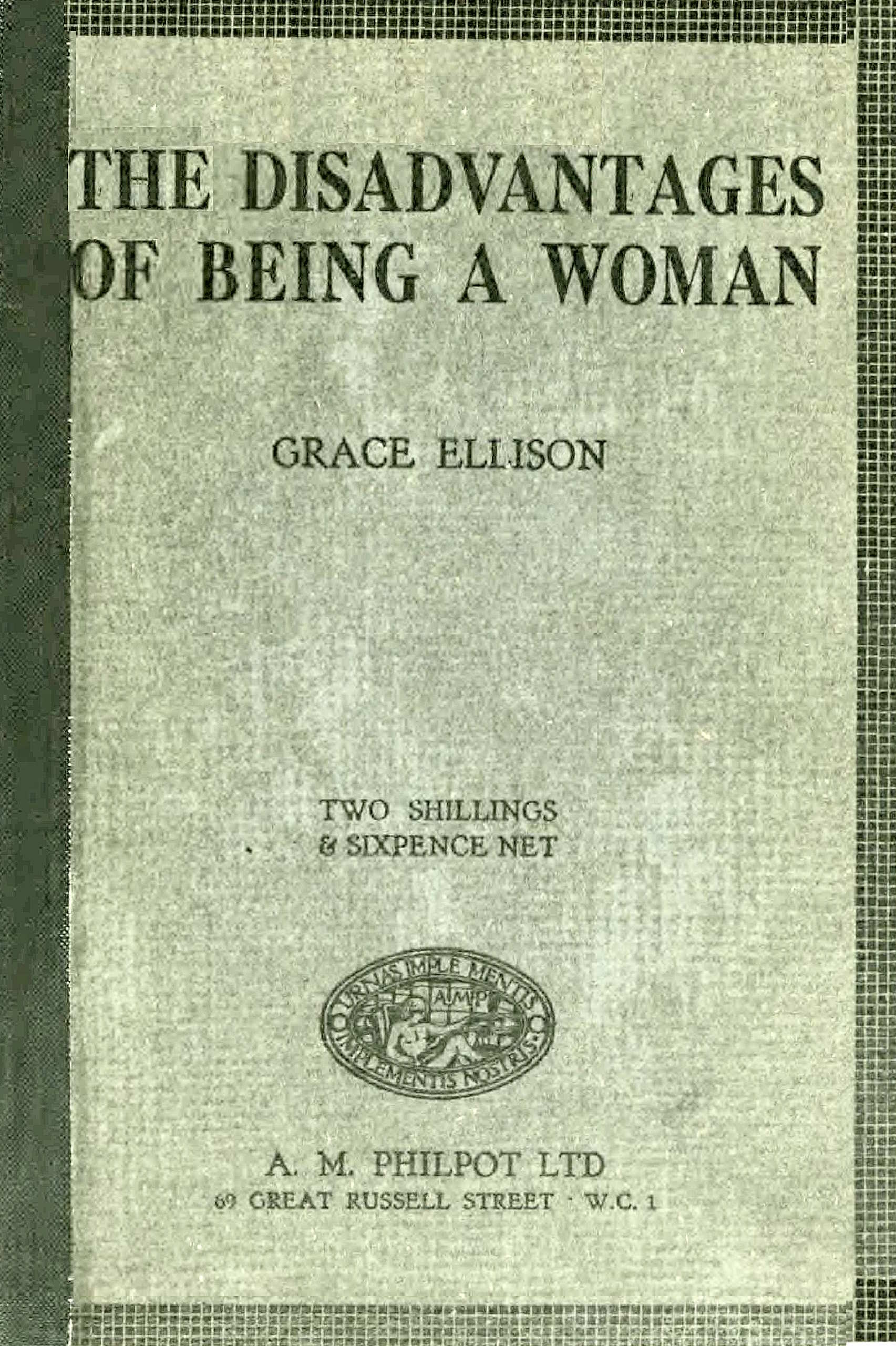 The Disadvantages of Being a Woman