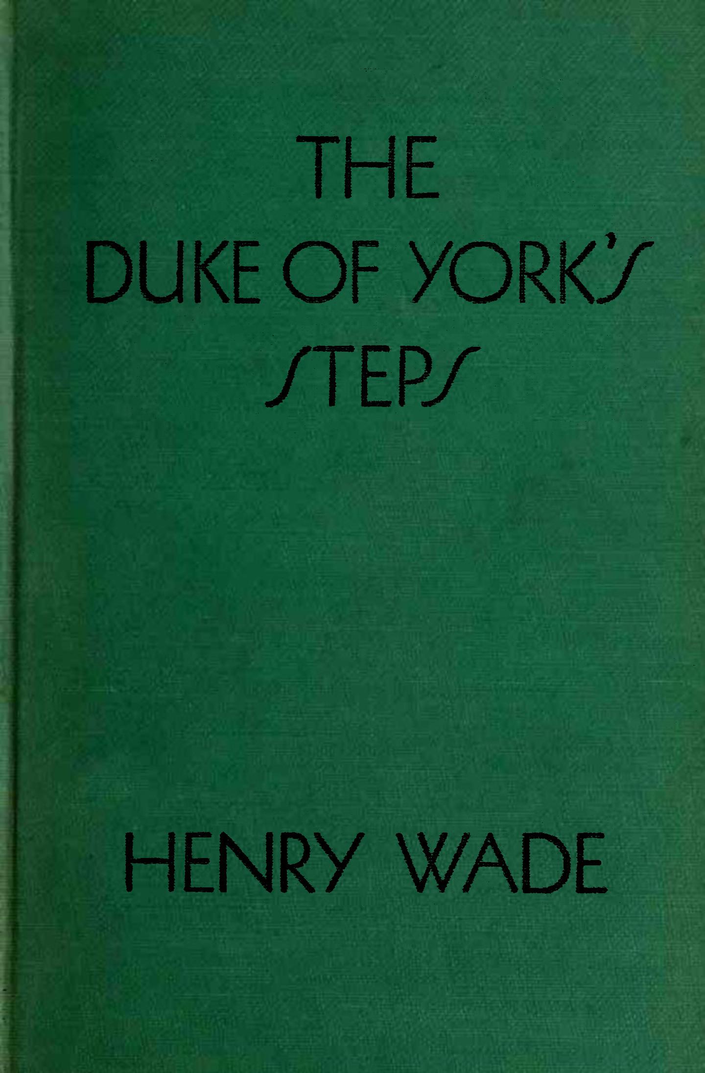 The Duke of York’s Steps