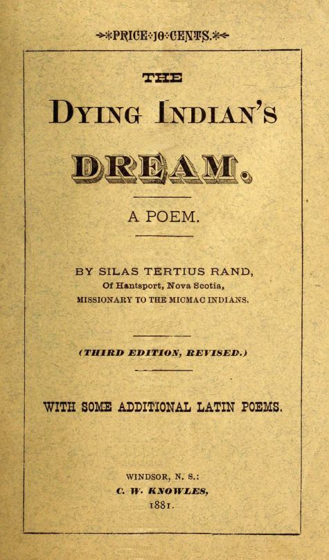 The Dying Indian's Dream