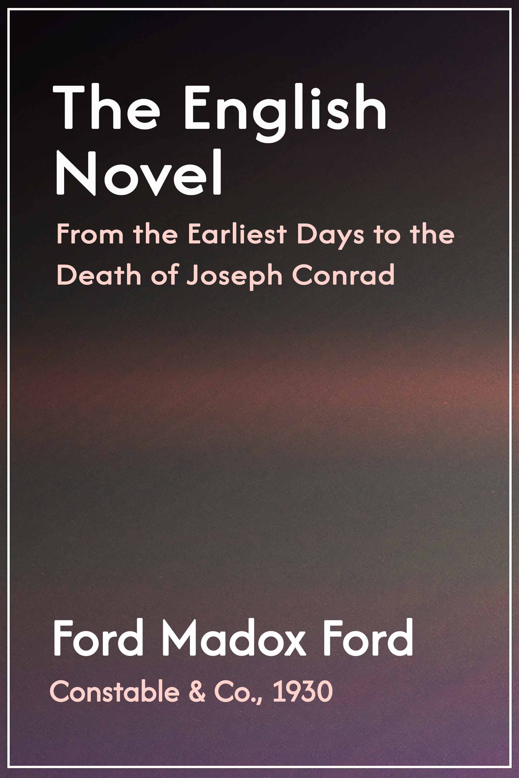 The English novel