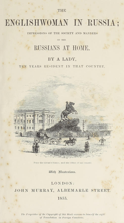 The Englishwoman in Russia