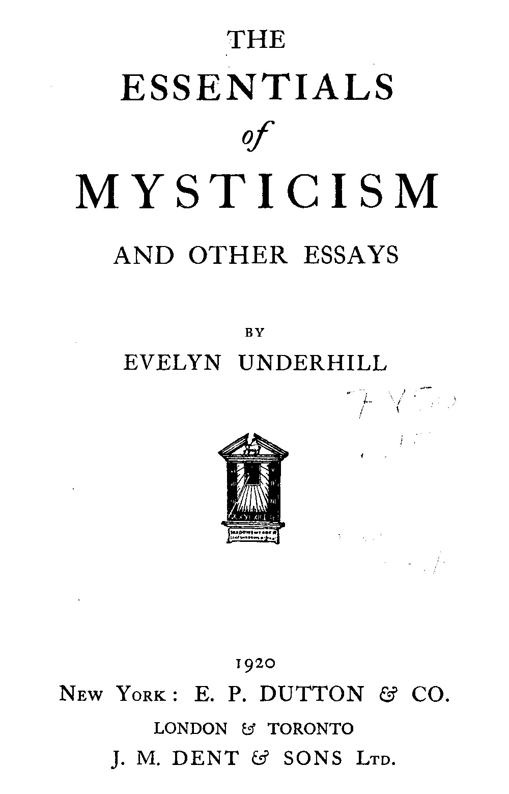 The essentials of mysticism
