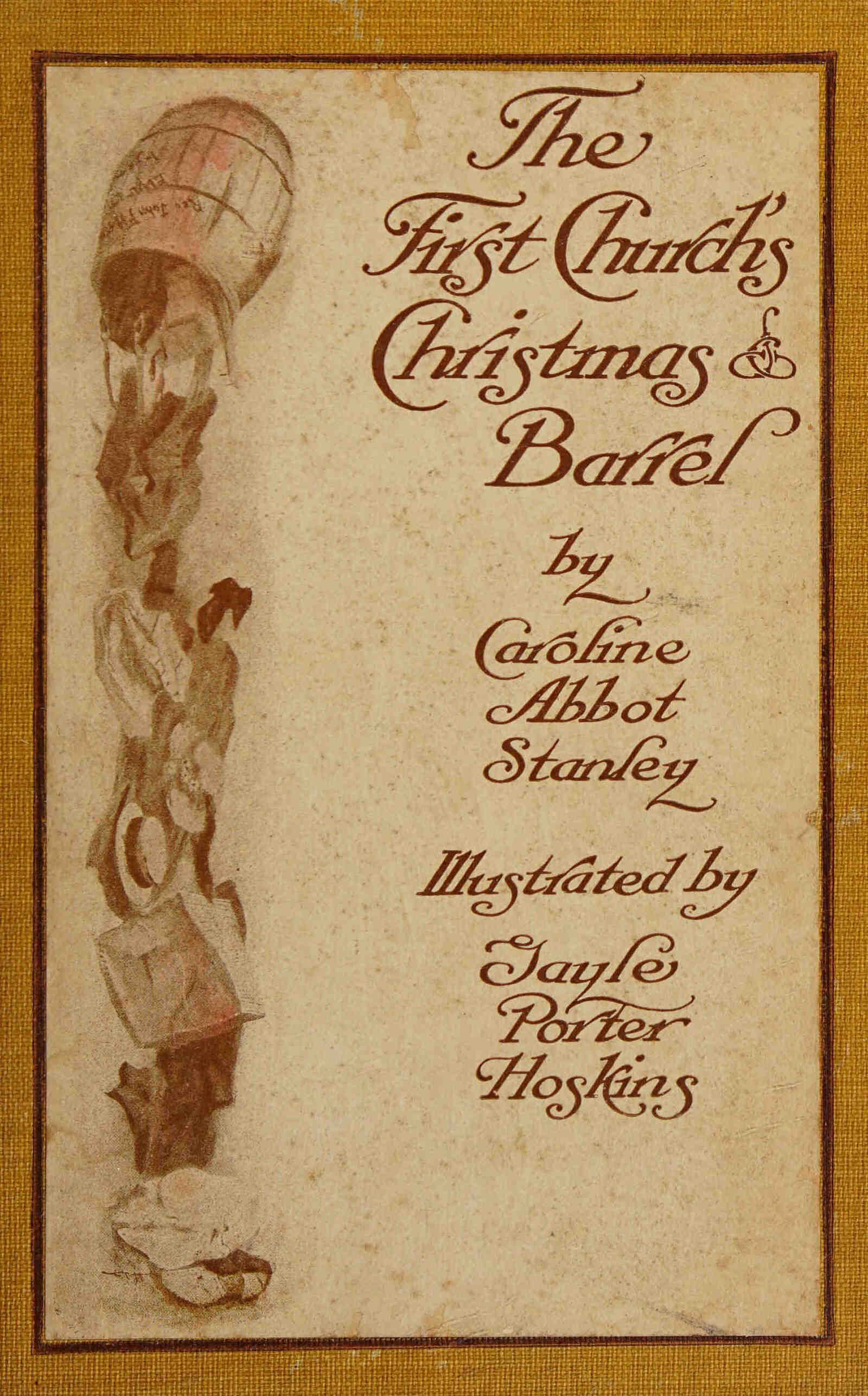The First Church's Christmas Barrel