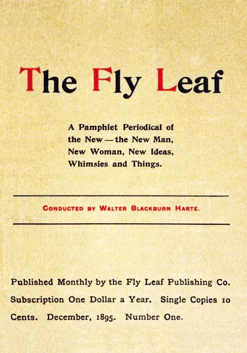 The Fly Leaf, Volume I Number 1