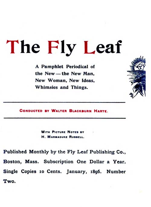 The Fly Leaf, Volume I, Number 2