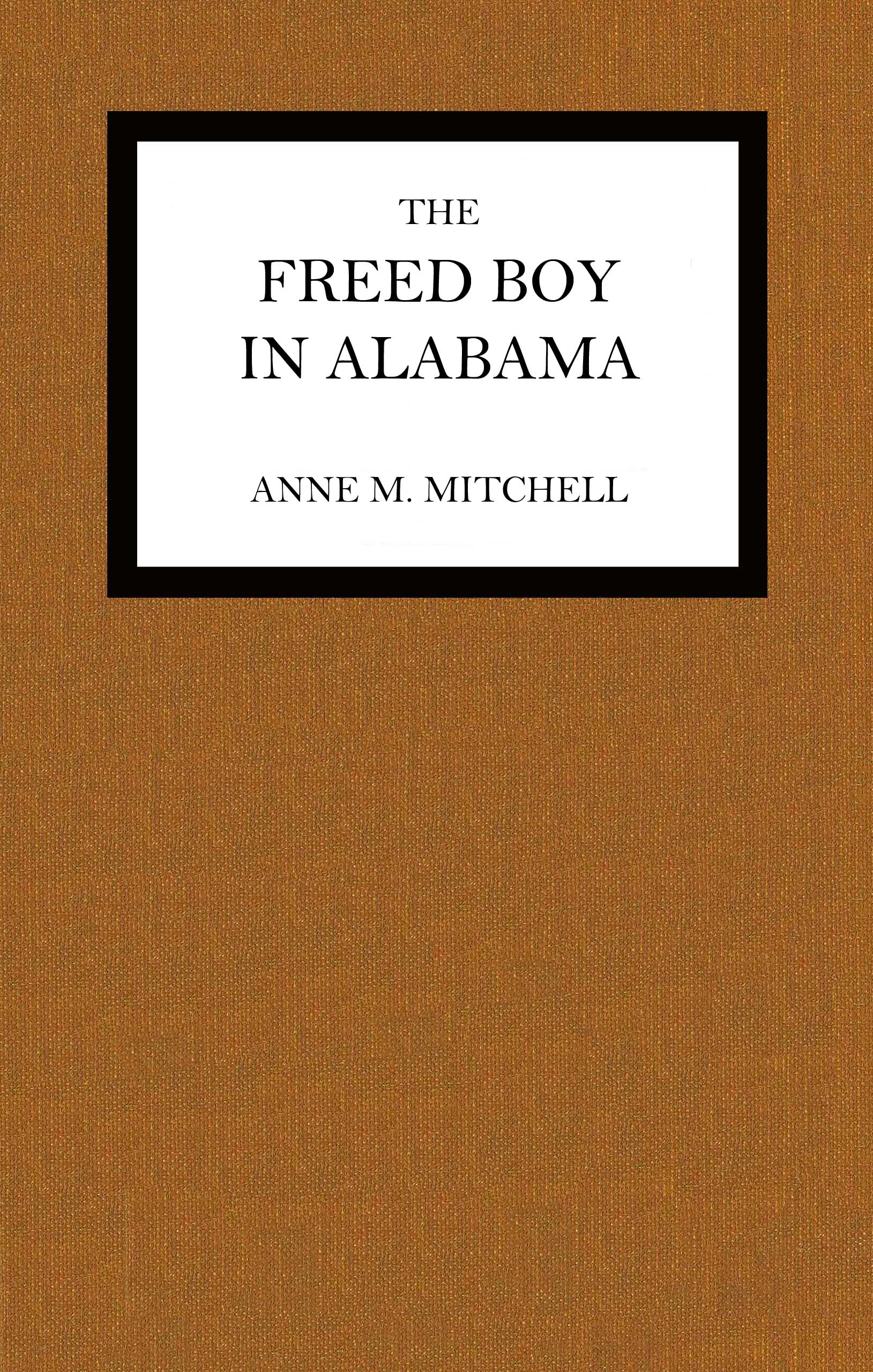 The freed boy in Alabama