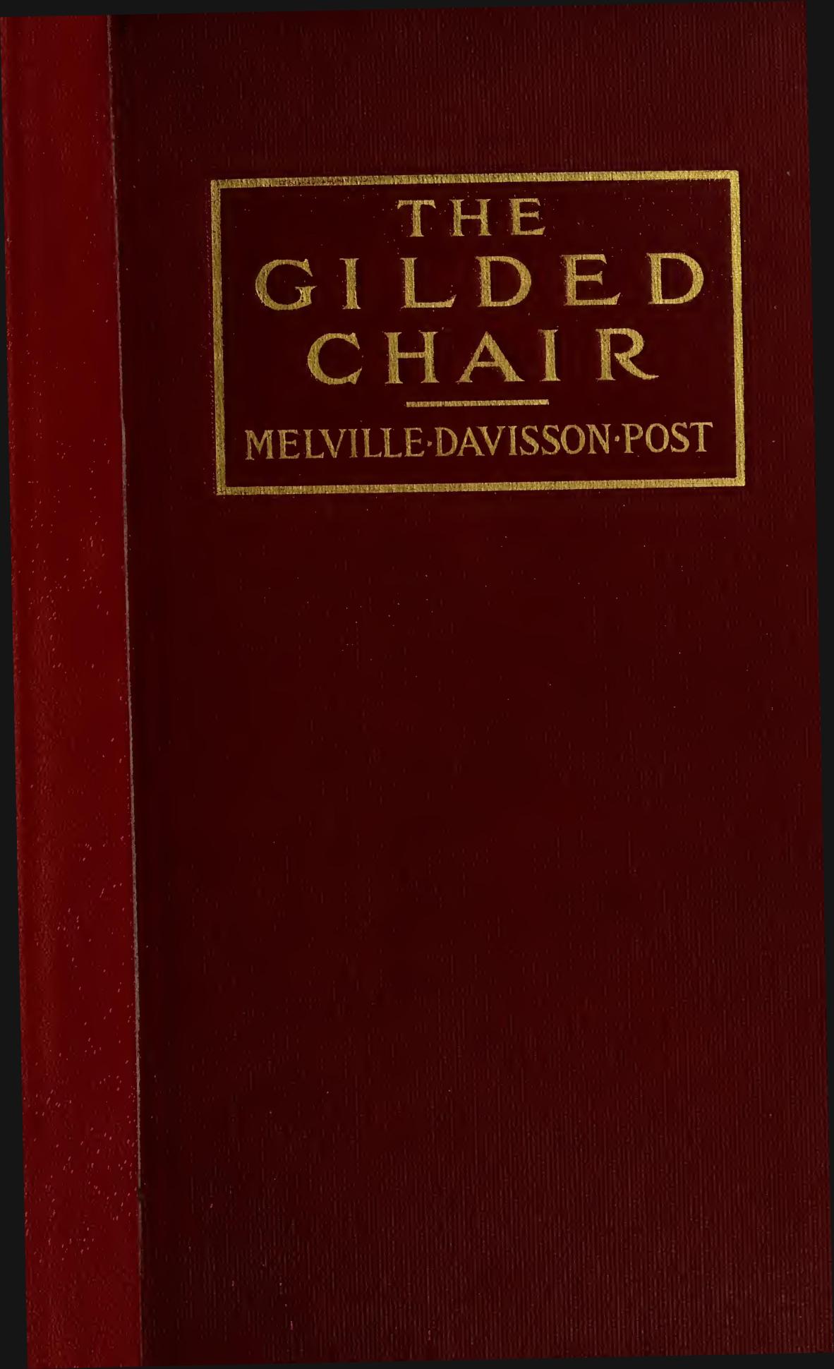 The Gilded Chair a Novel