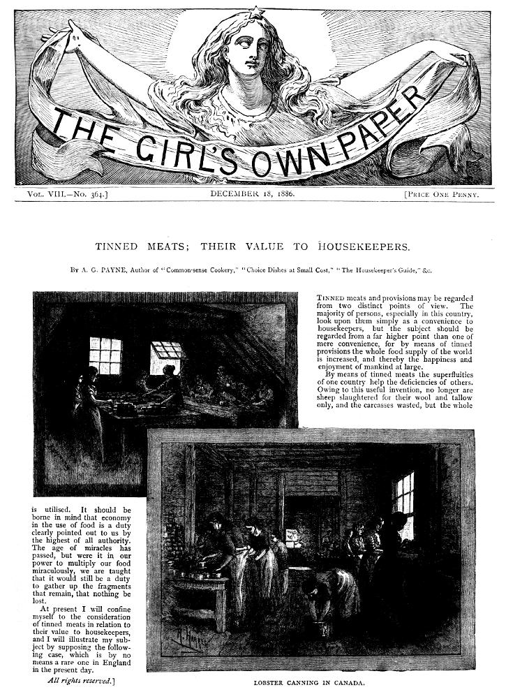 The Girl’s Own Paper, Vol. VIII. No. 364