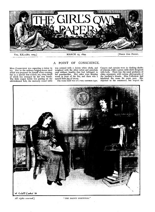 The Girl's Own Paper, Vol. XX. No. 1004