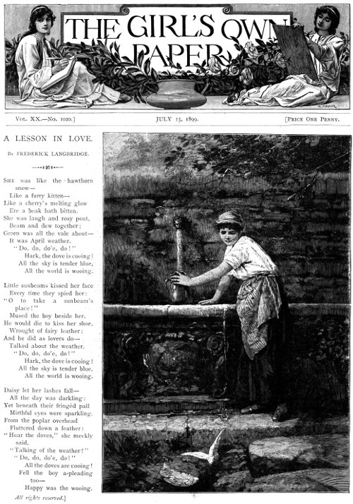 The Girl's Own Paper, Vol. XX. No. 1020