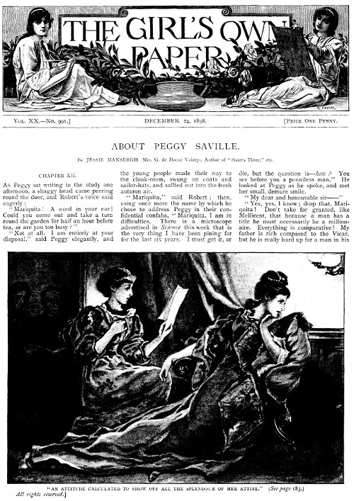 The Girl's Own Paper, Vol. XX. No. 991