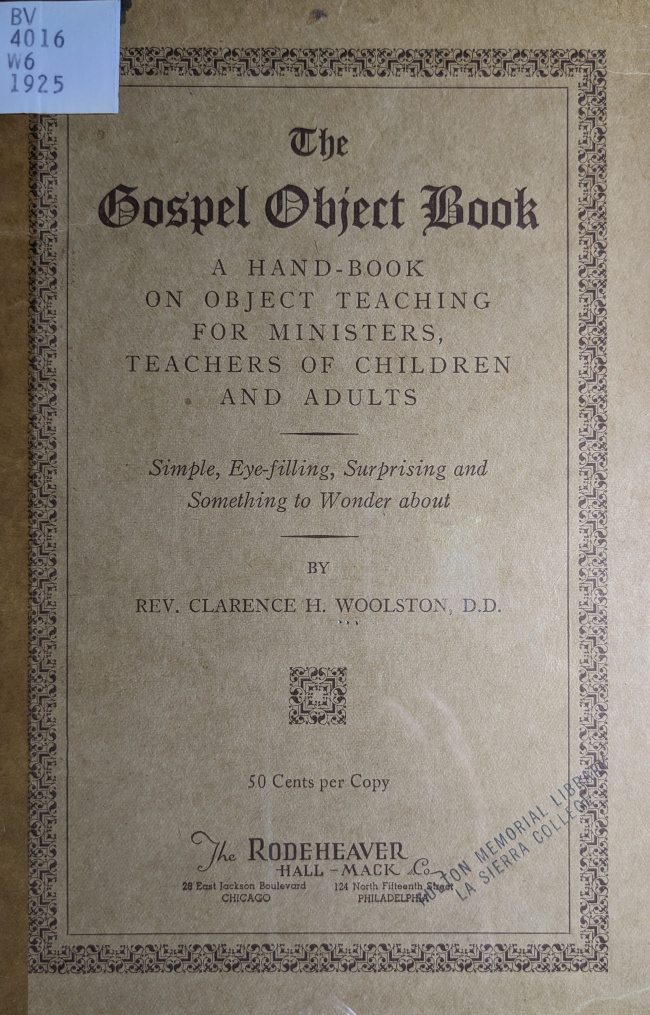 The Gospel Object Book