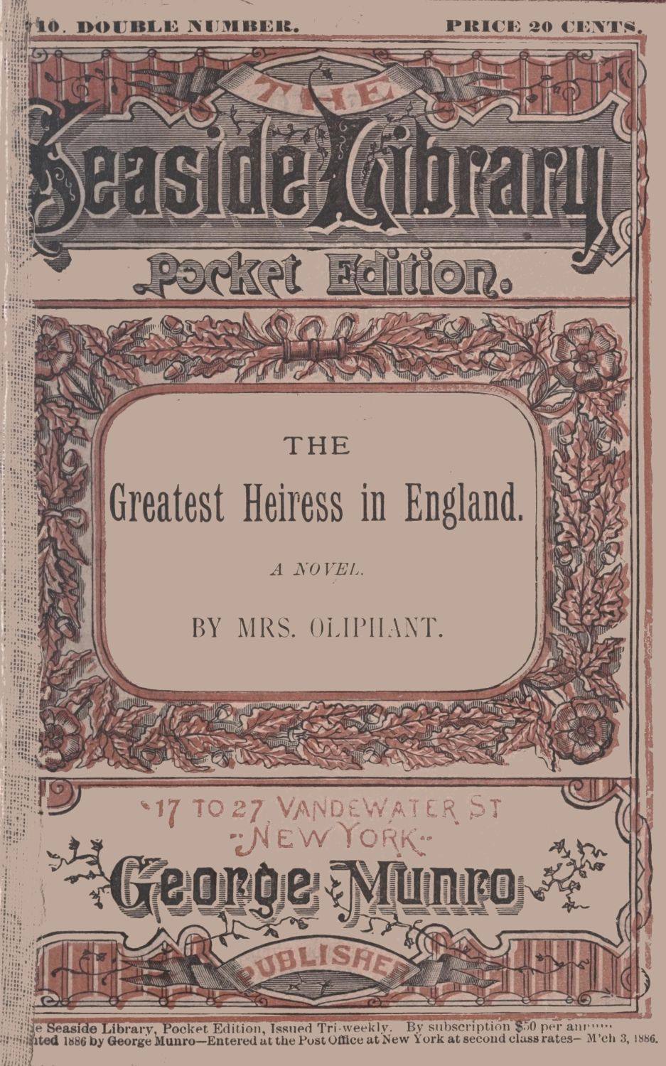 The Greatest Heiress in England