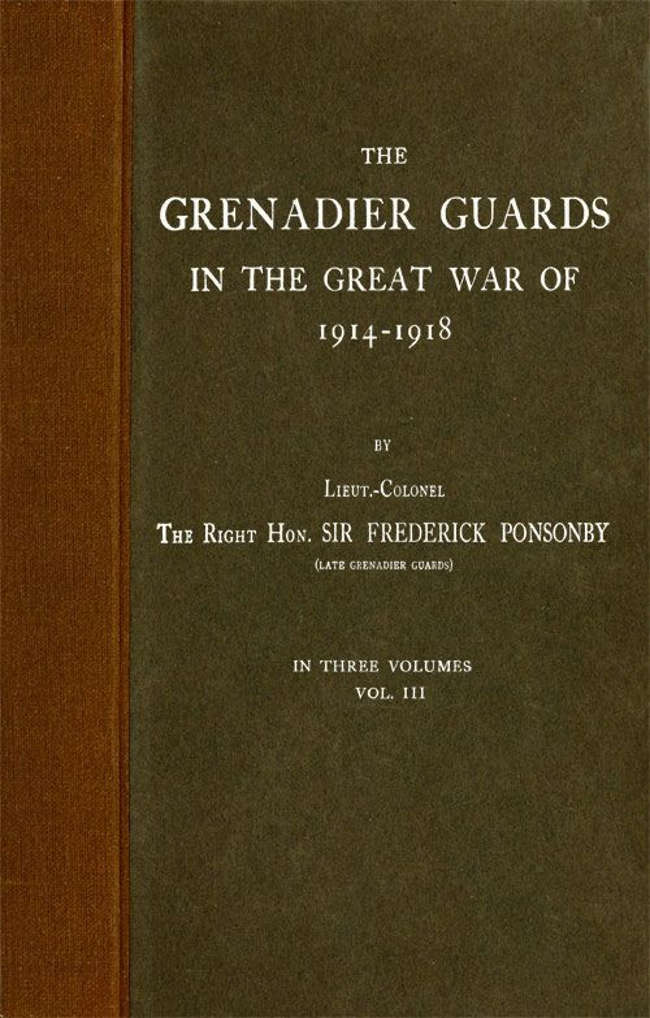 The Grenadier Guards in the Great War of 1914-1918