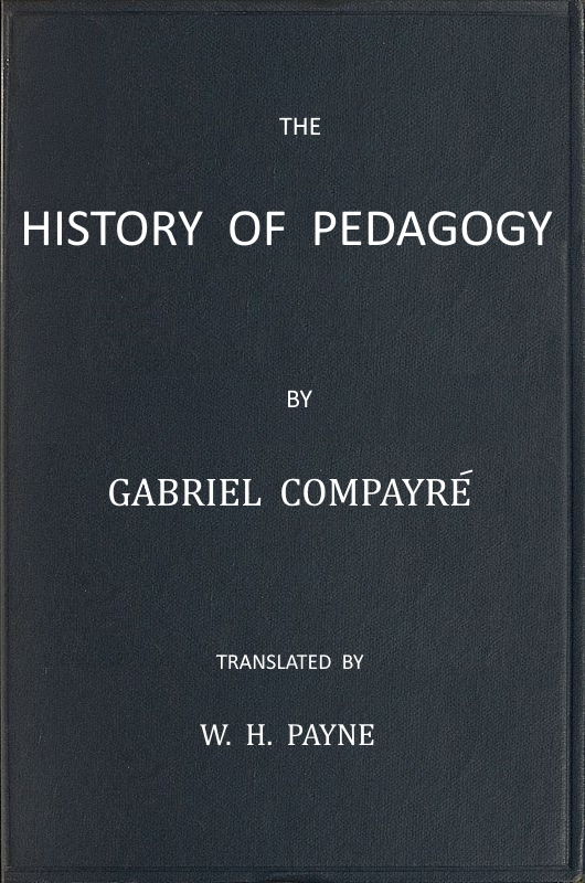 The History of Pedagogy