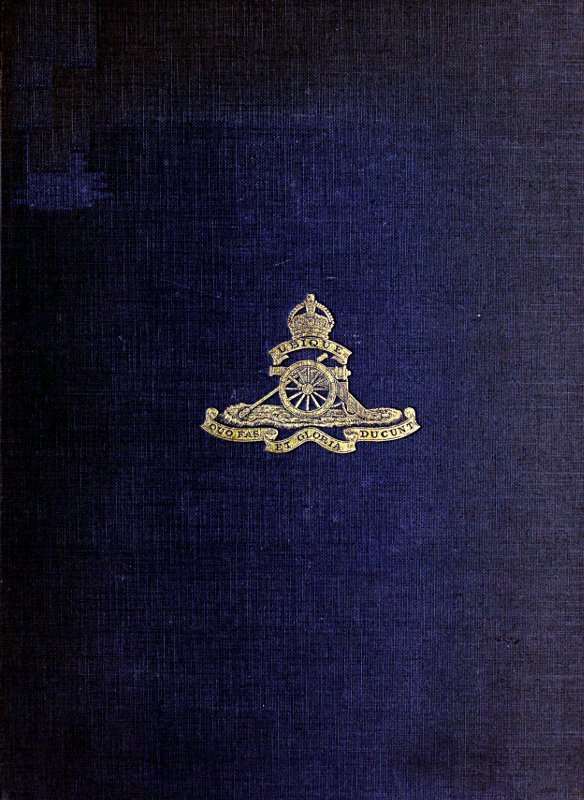 The History of the 33rd Divisional Artillery in the War 1914-1918