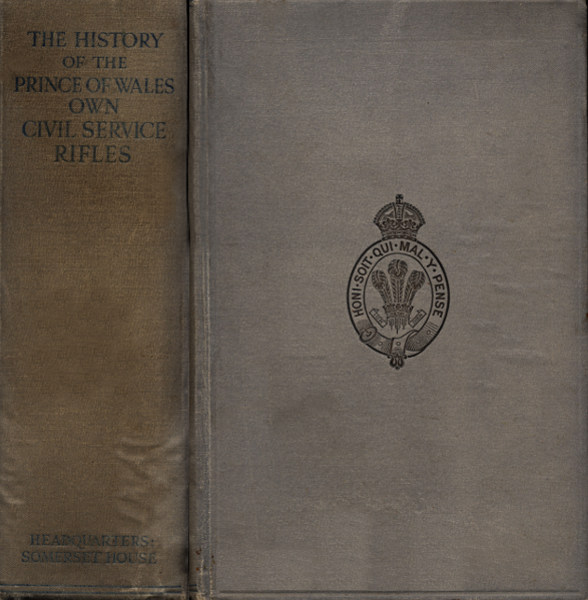 The History of the Prince of Wales' Own Civil Service Rifles