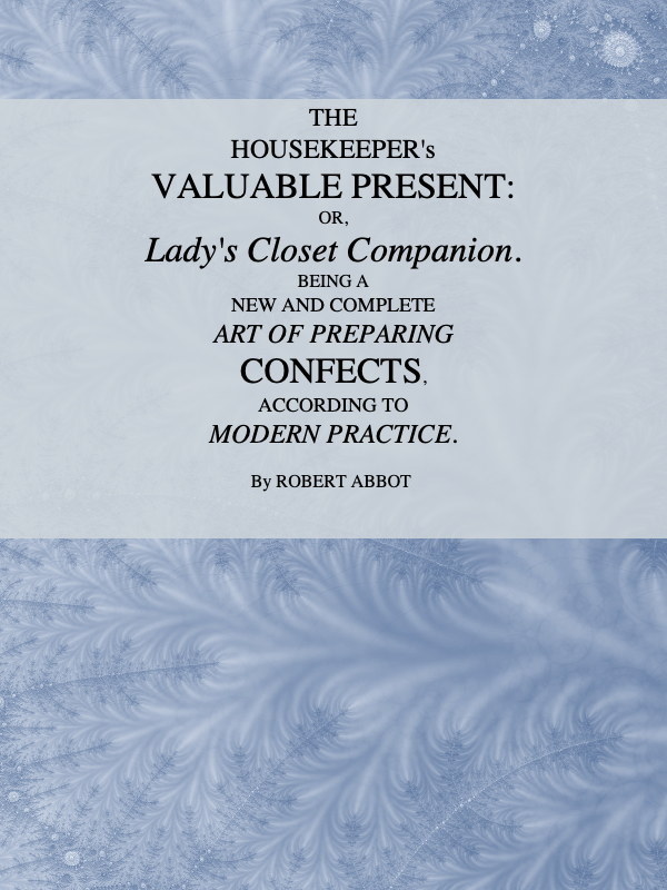 The Housekeeper's Valuable Present