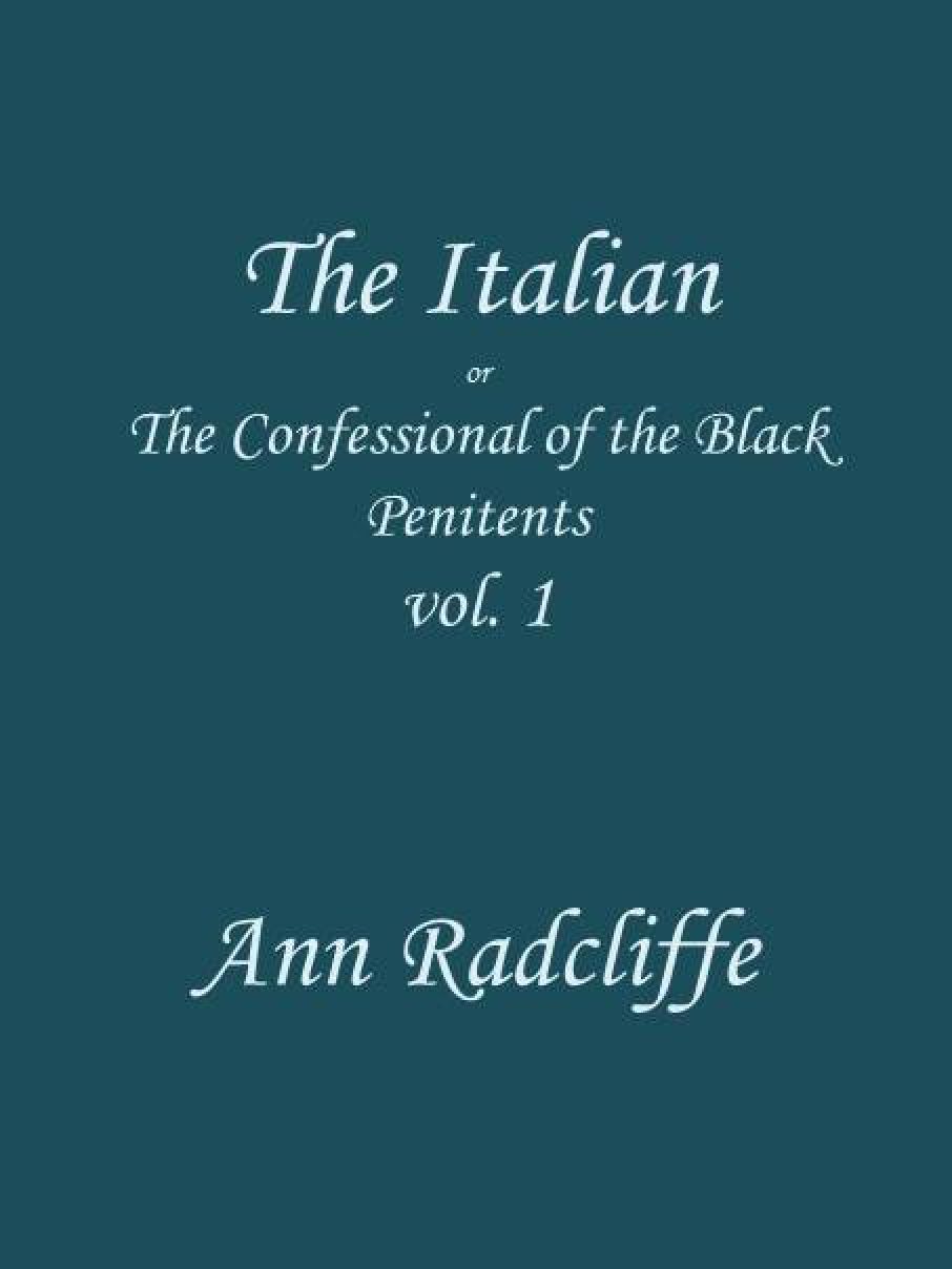 The Italian, Volume 1