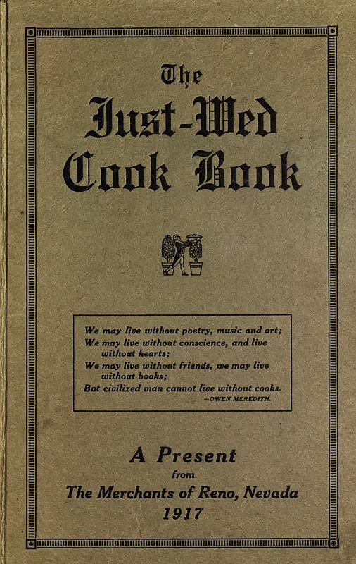 The Just-Wed Cook Book, compiled by E. F. Keissling