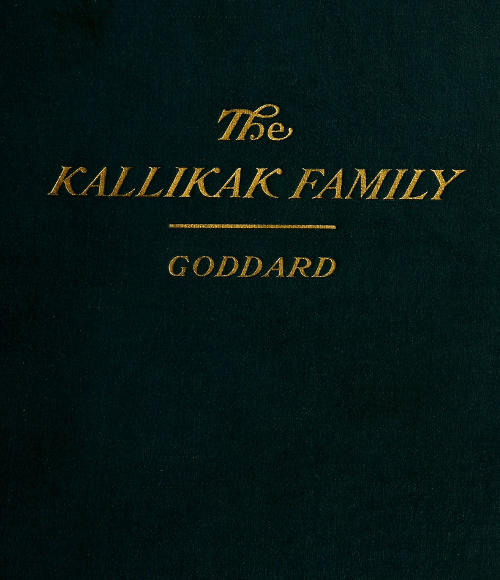 The Kallikak Family