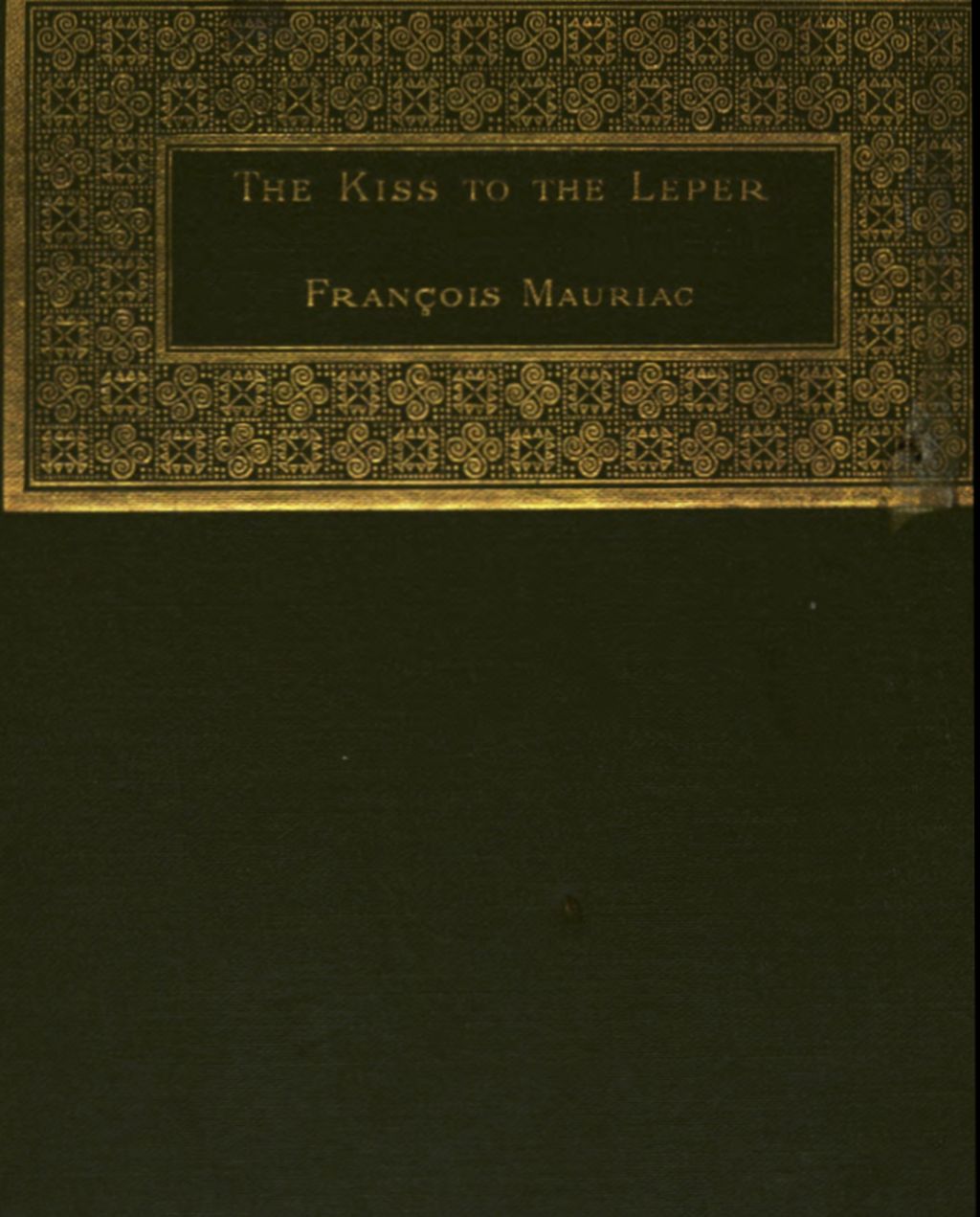 The kiss to the leper