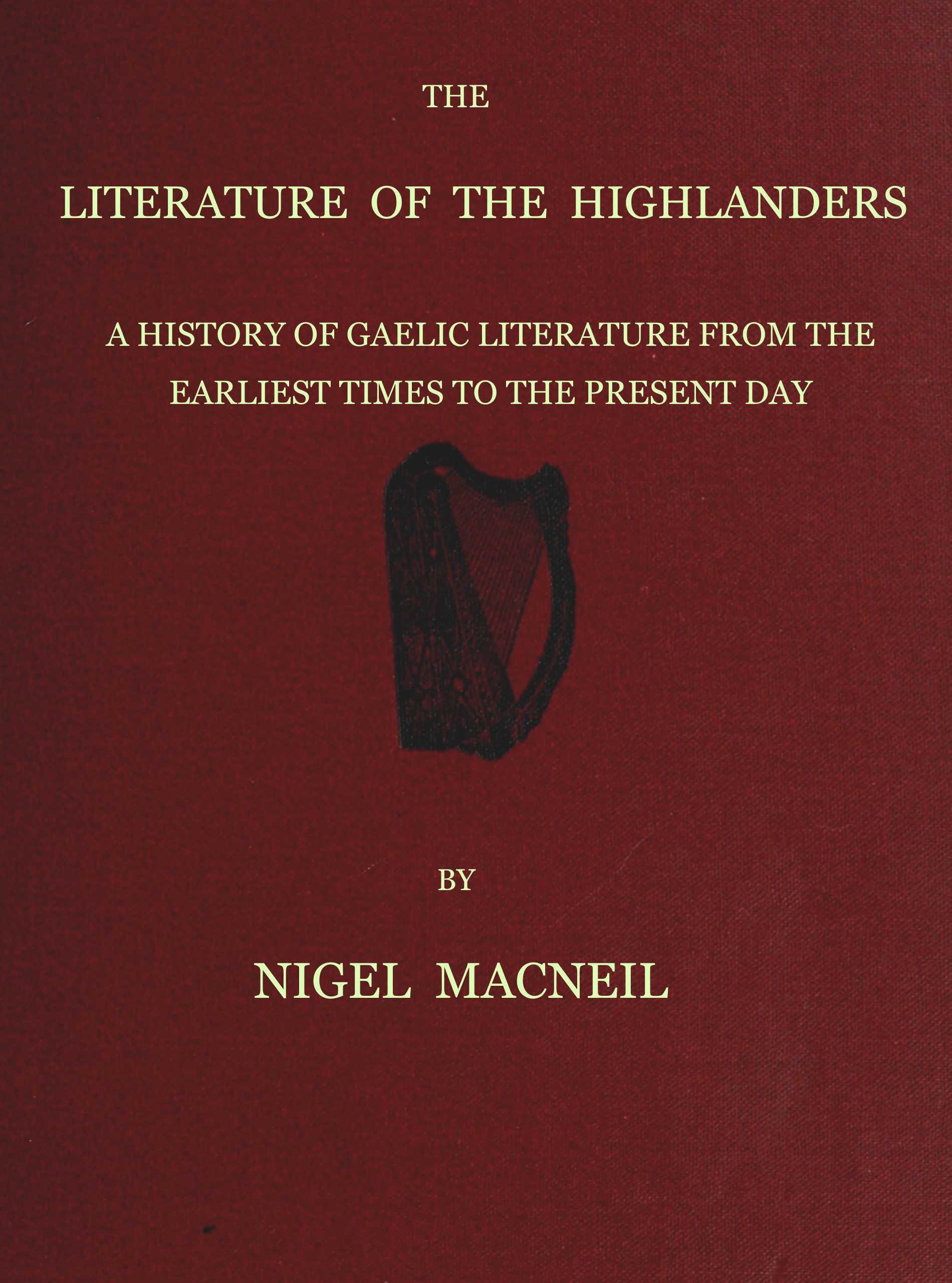 The literature of the highlanders