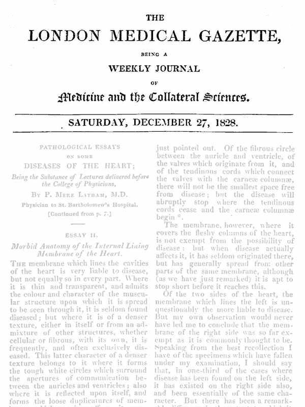 The London Medical Gazette 1828/12/27