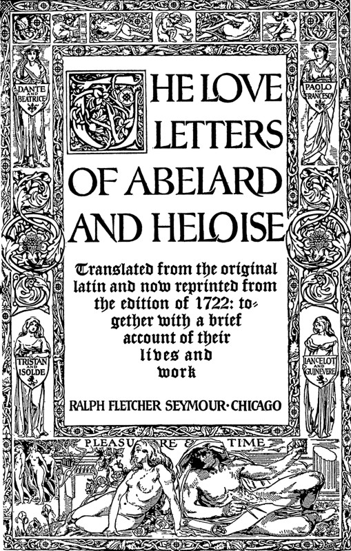 The Love Letters of Abelard and Heloise by Peter Abelard and Heloise