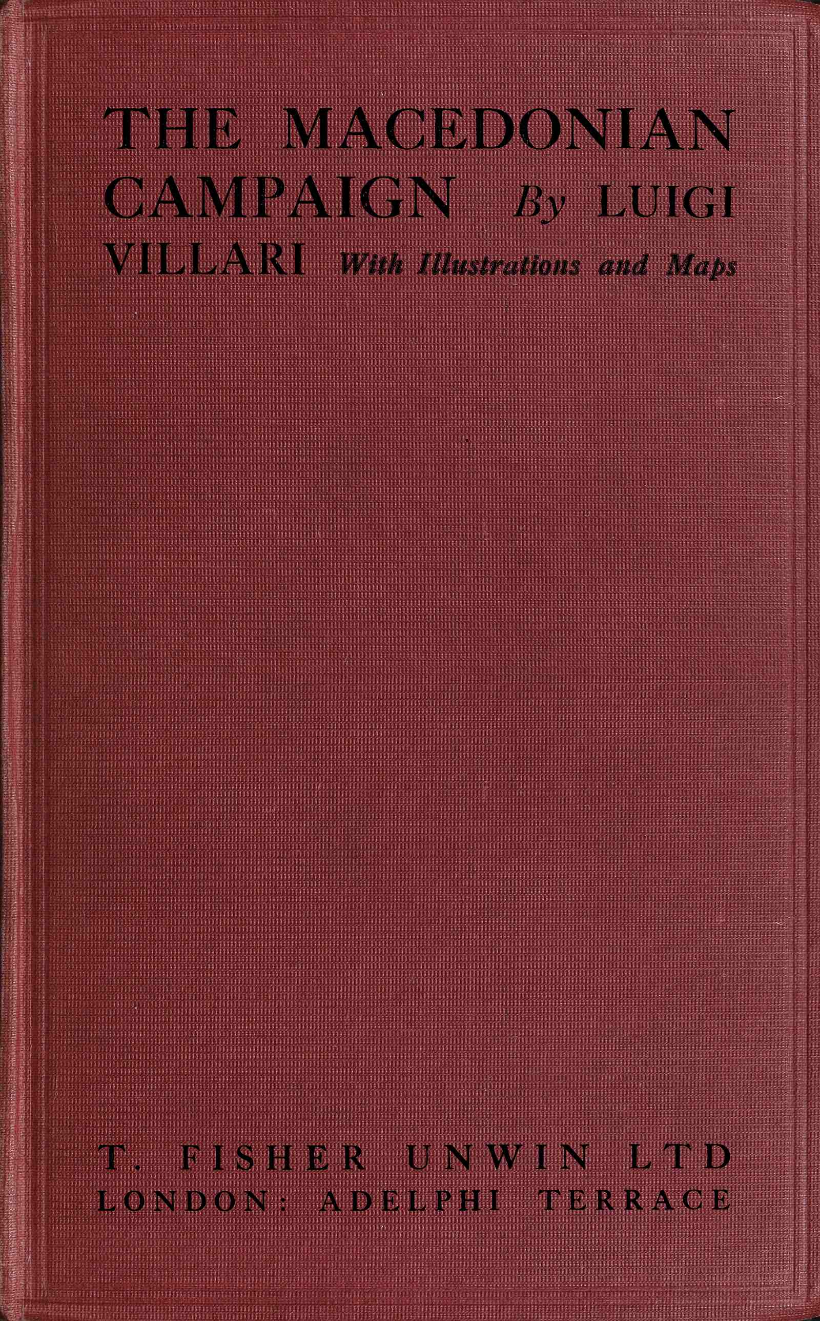 The Macedonian Campaign