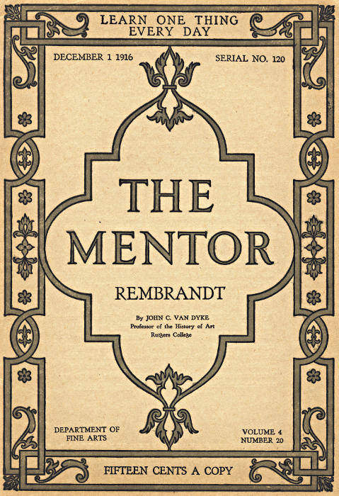 The Mentor 1916.12.01, No. 120, Rembrandt
