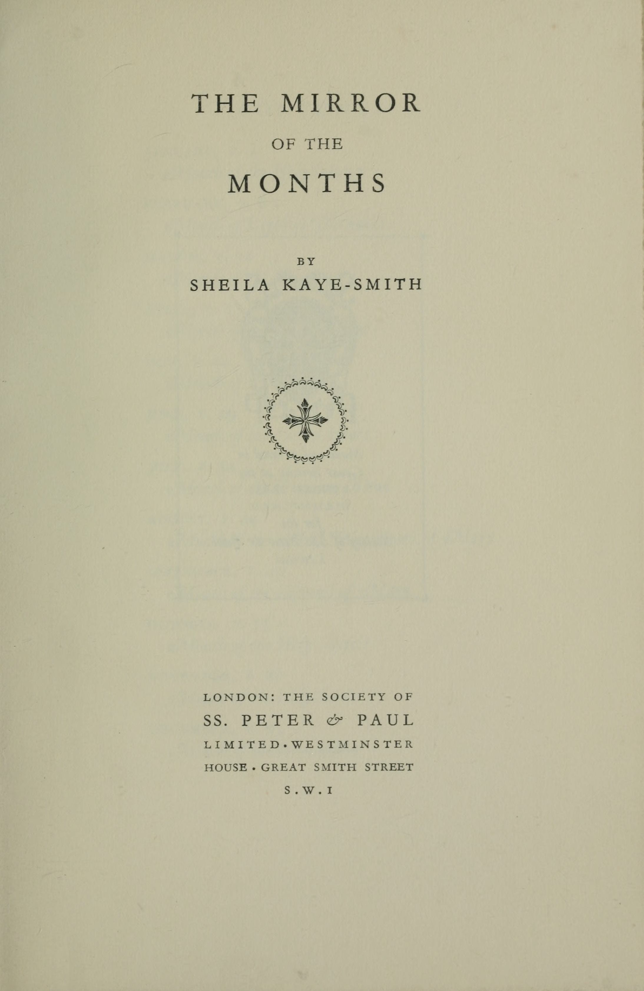 The mirror of the months