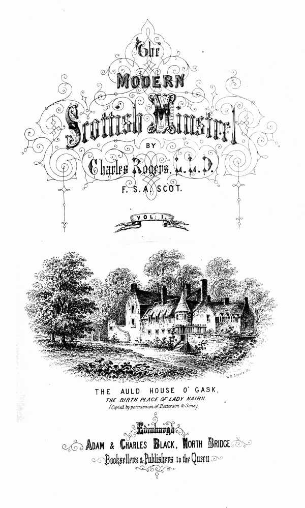 The Modern Scottish Minstrel, Volumes I.-VI