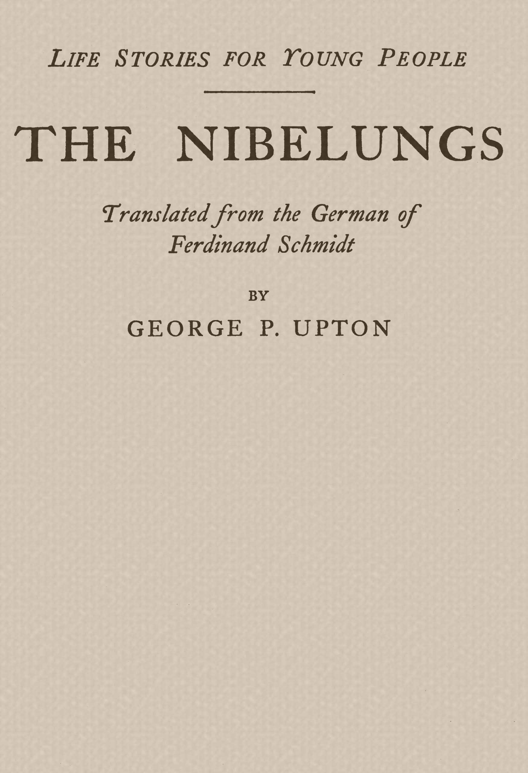 The Nibelungs