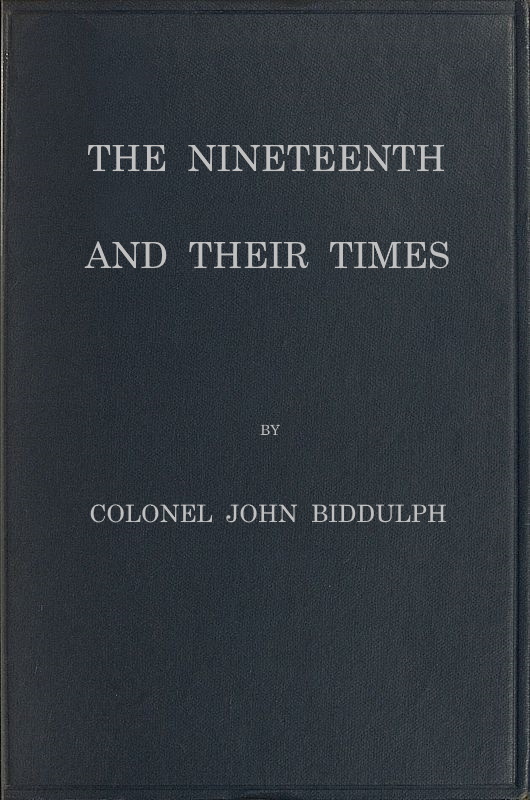 The Nineteenth and Their Times