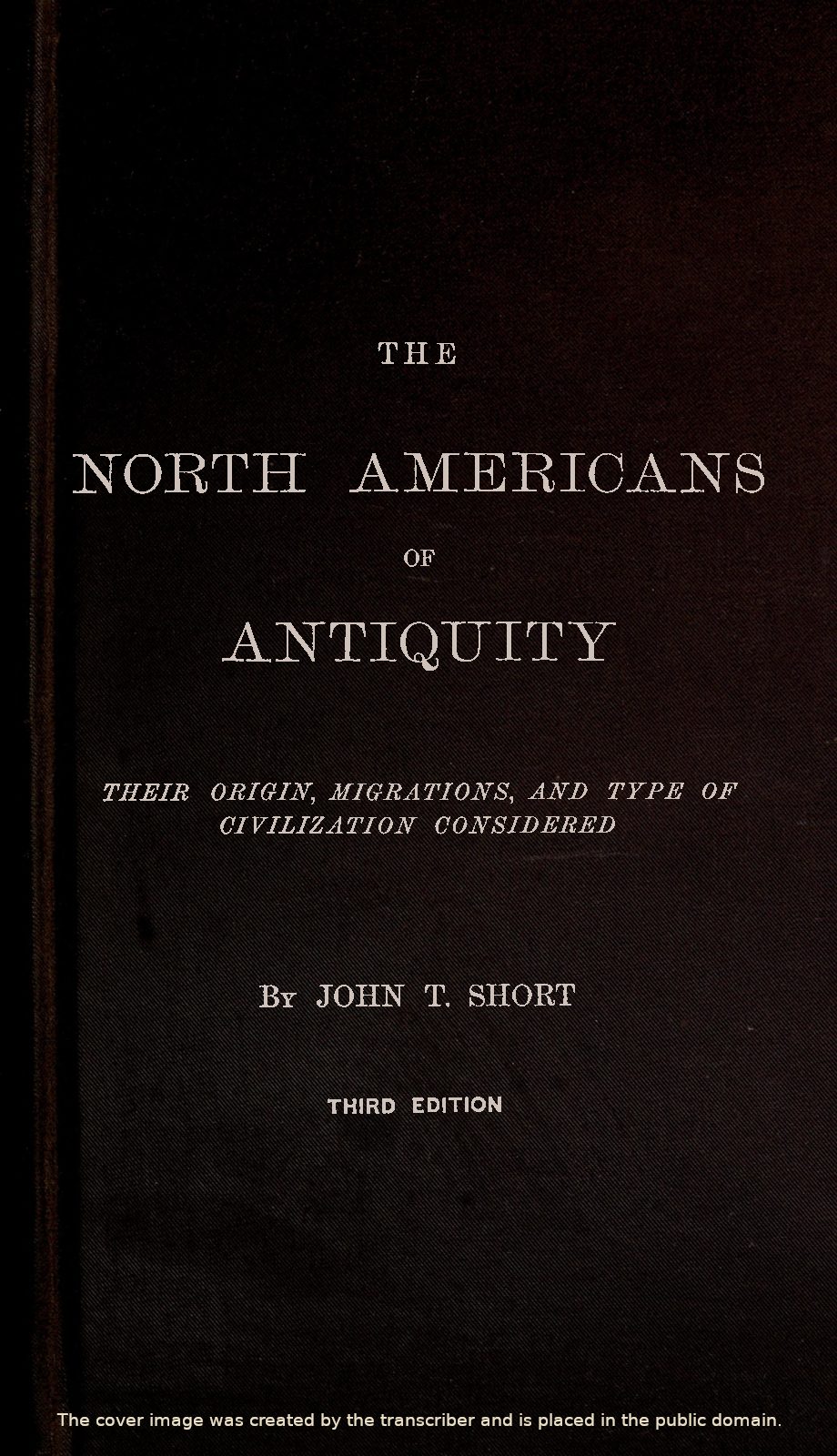 The North Americans of Antiquity