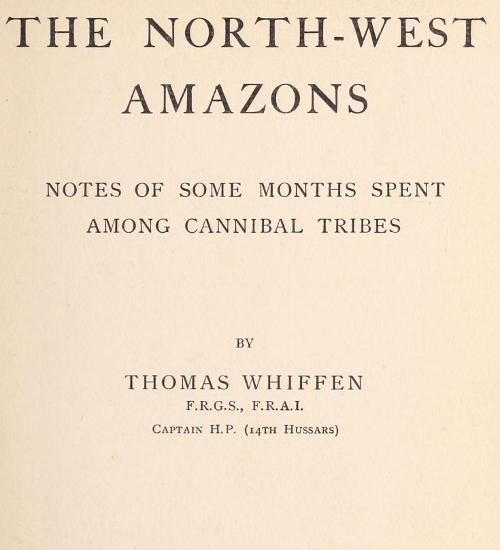 The North-West Amazons